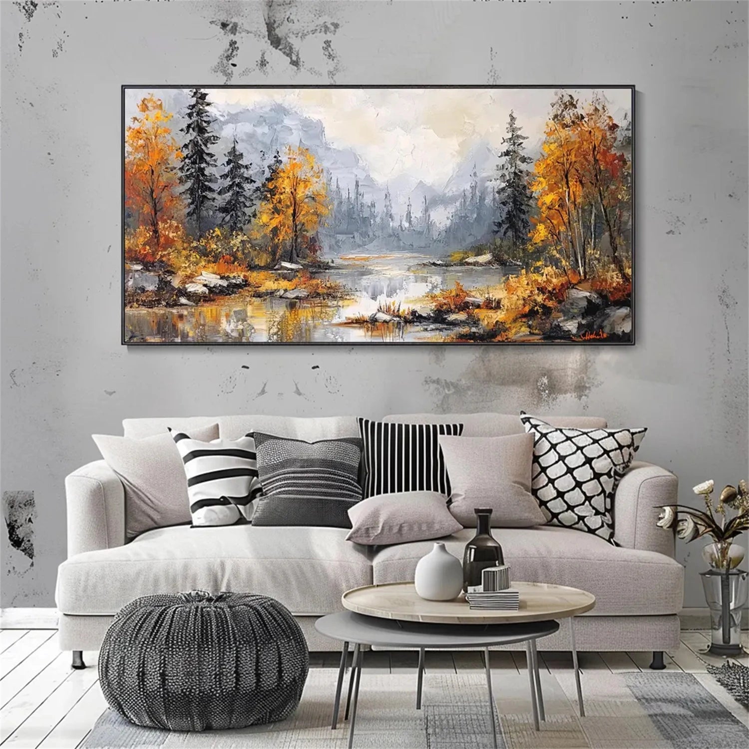 Wall painting for forest lover!