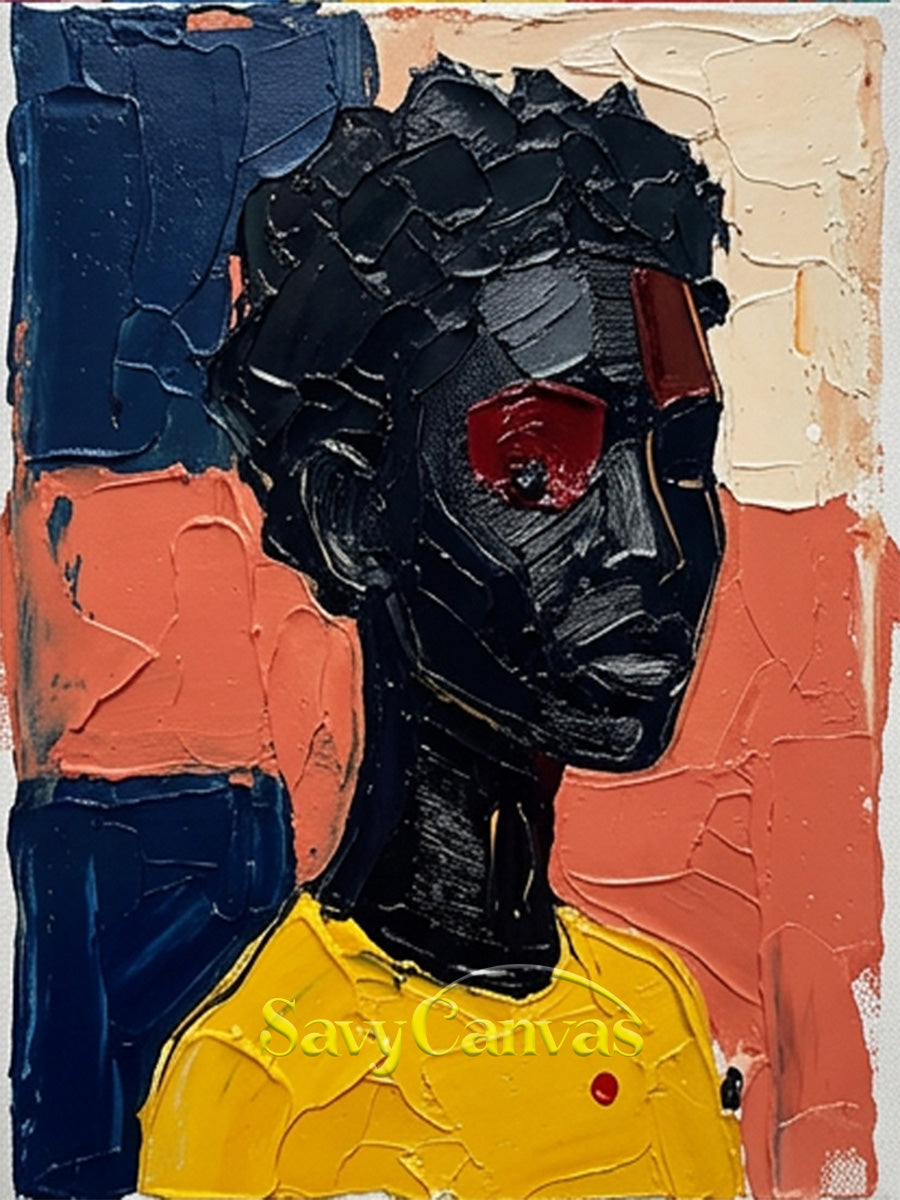 Vibrant Multi-Color Abstract Canvas | Modern Living Room Decor