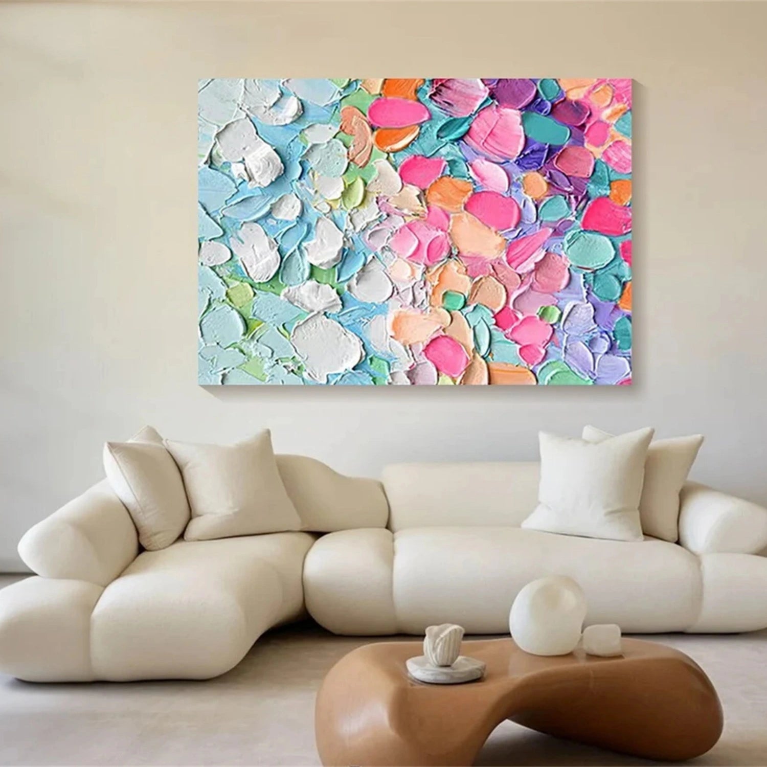 Horizontal Oil Painting Decor| Ocean Wave| Large Art #JJ 333