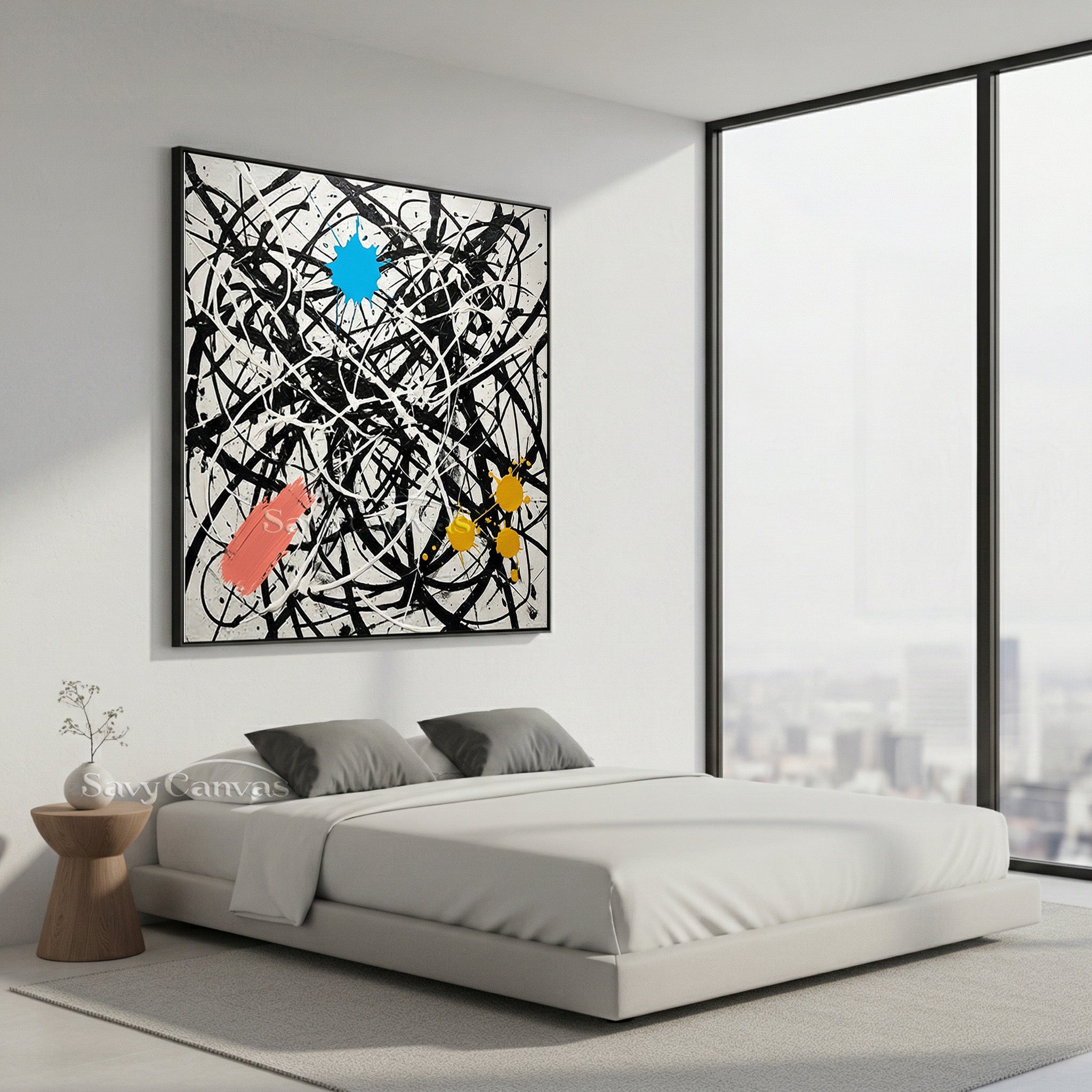 Gallery-Quality Abstract Expressionism | Original Hand-Painted Work #JJ 461