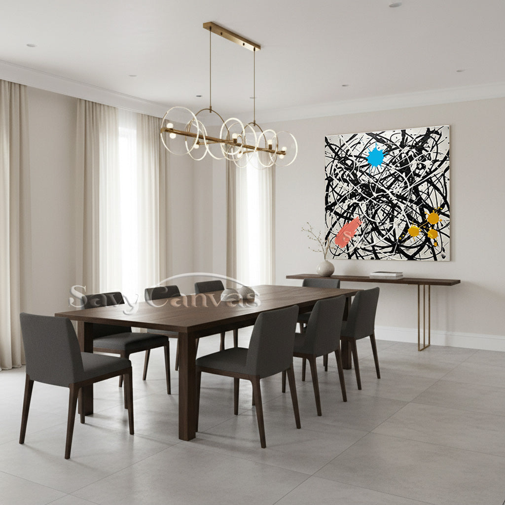 Gallery-Quality Abstract Expressionism | Original Hand-Painted Work #JJ 461