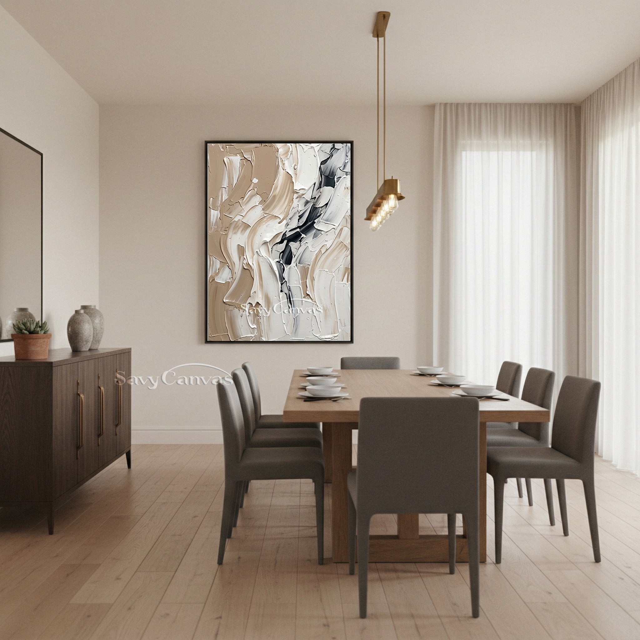 Original Palette Knife Impasto Art | Abstract Woman Portrait #SS 148