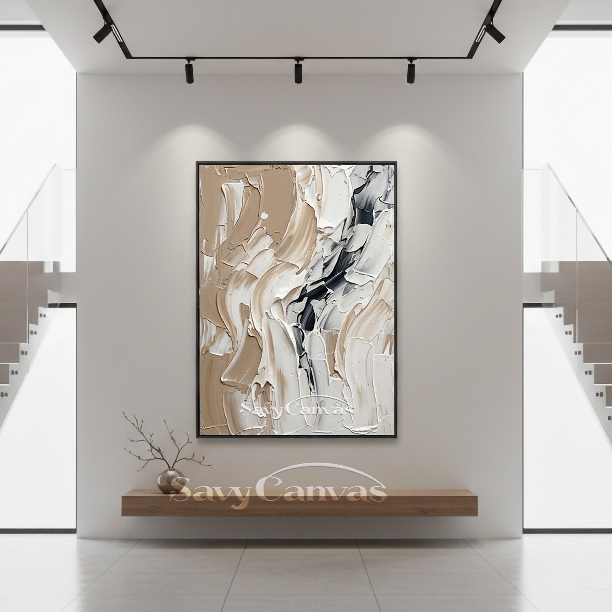 Original Palette Knife Impasto Art | Abstract Woman Portrait #SS 148