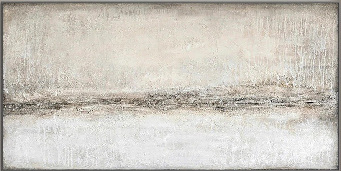 Large Minimalist Abstract Wall Art | Textured Neutral Painting    #TC 065