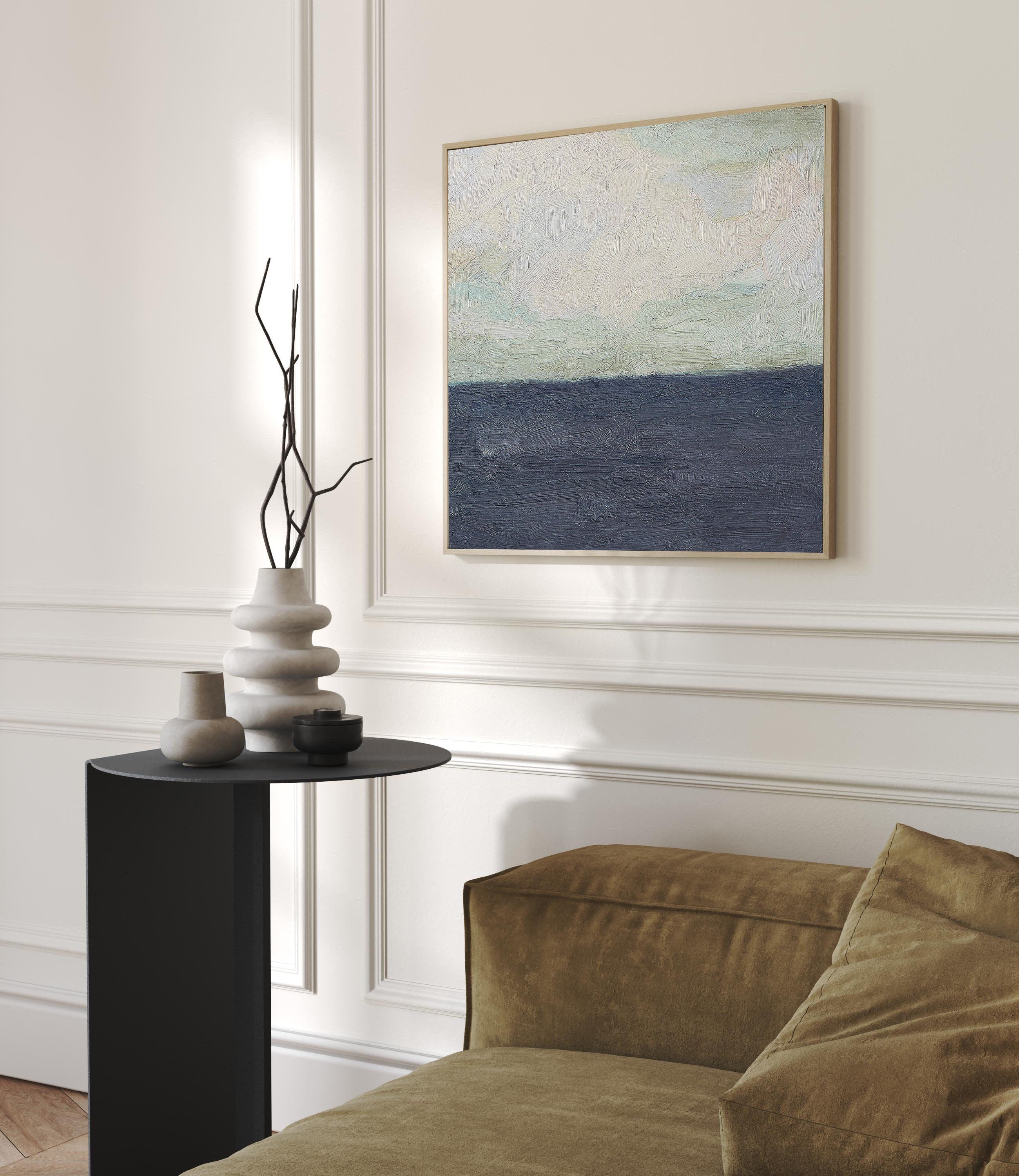 Abstract Landscape Oil Painting | Textured #TC 147