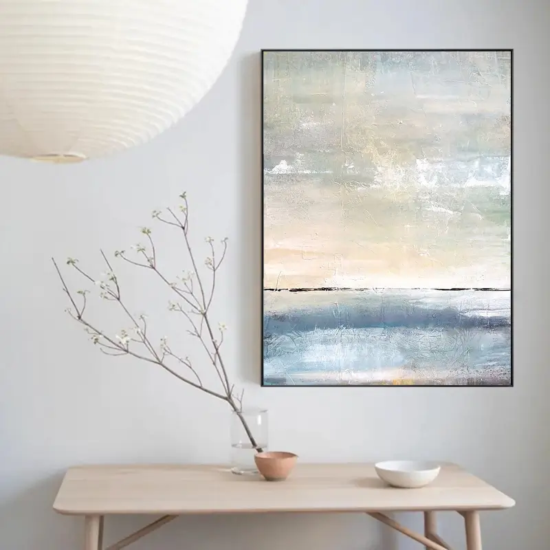 Stunning Abstract Ocean Canvas Art for Modern Home Aesthetics #JJ 155