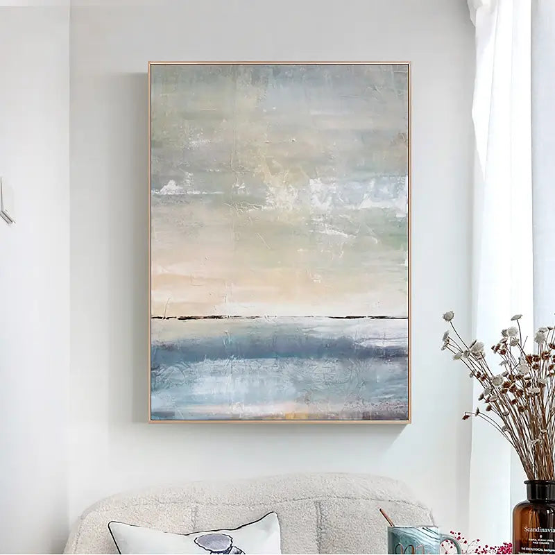 Stunning Abstract Ocean Canvas Art for Modern Home Aesthetics #JJ 155