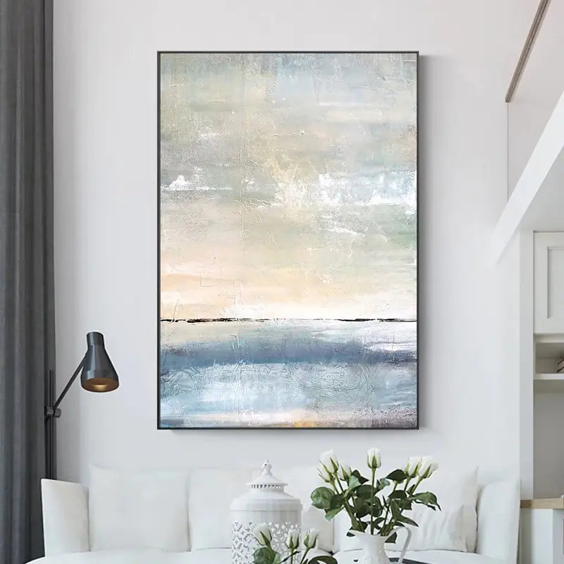 Stunning Abstract Ocean Canvas Art for Modern Home Aesthetics #JJ 155