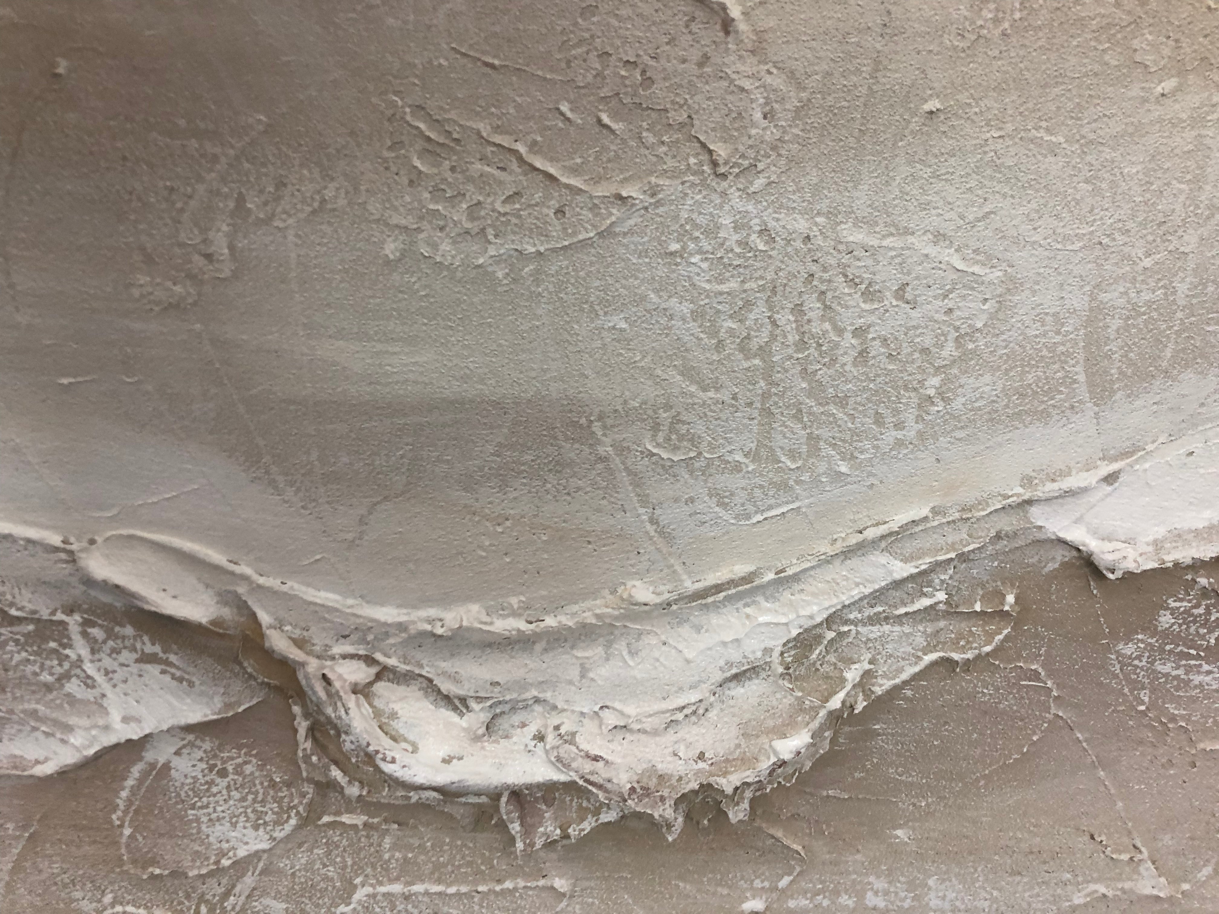 Textured Abstract Wave Oil Painting | Large Beige Wall Art Set of 2 #ZZ 010