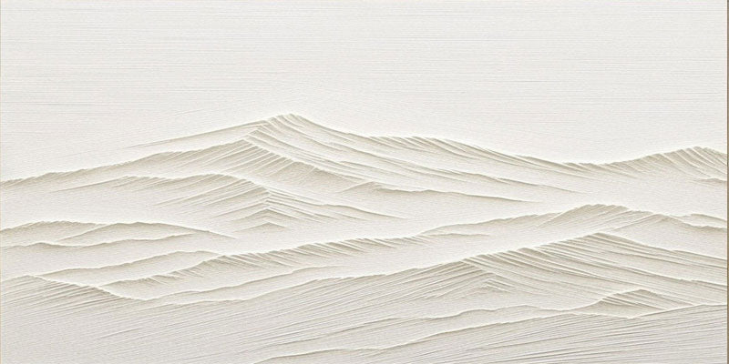 Modern 3D Plaster Art - Abstract Textured Canvas for Living Room #JJ 364