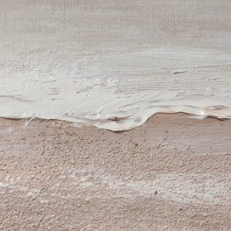 Handmade Beige Ocean Landscape Wall Decor #JJ 262