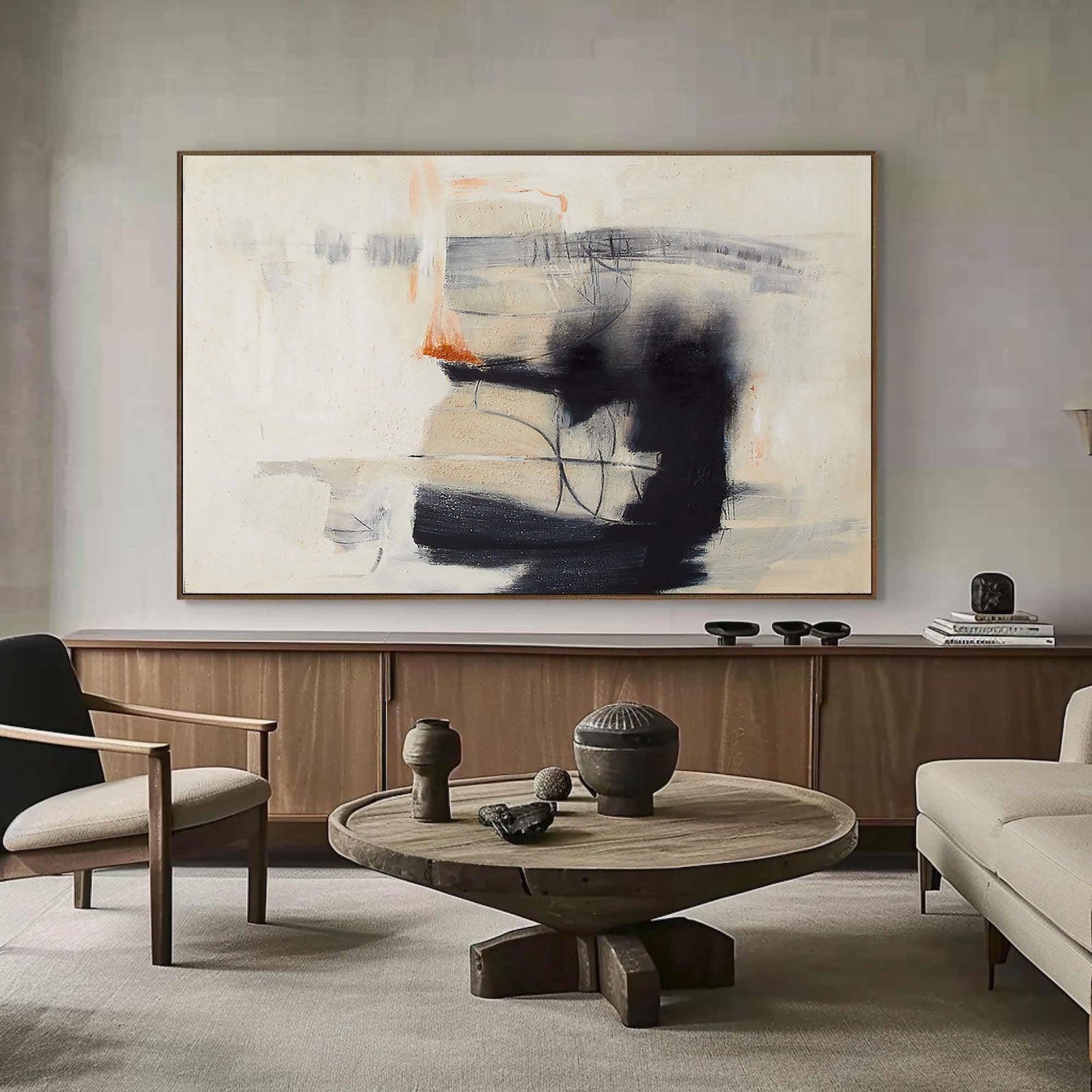 Textured Abstract Oil Painting for Home Decor #TC 133