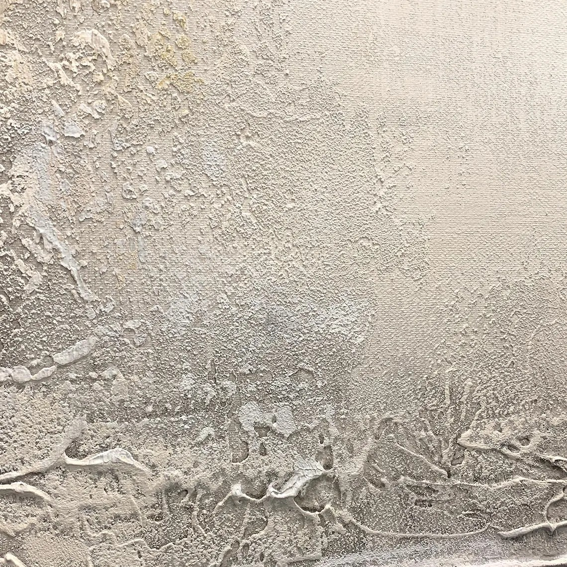Grey Abstract Textured Oil Painting | Contemporary Wall Art Decor #TC 058