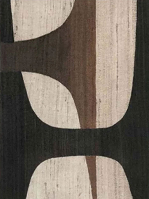 Abstract Organic Shapes Wall Art Neutral #TC 158