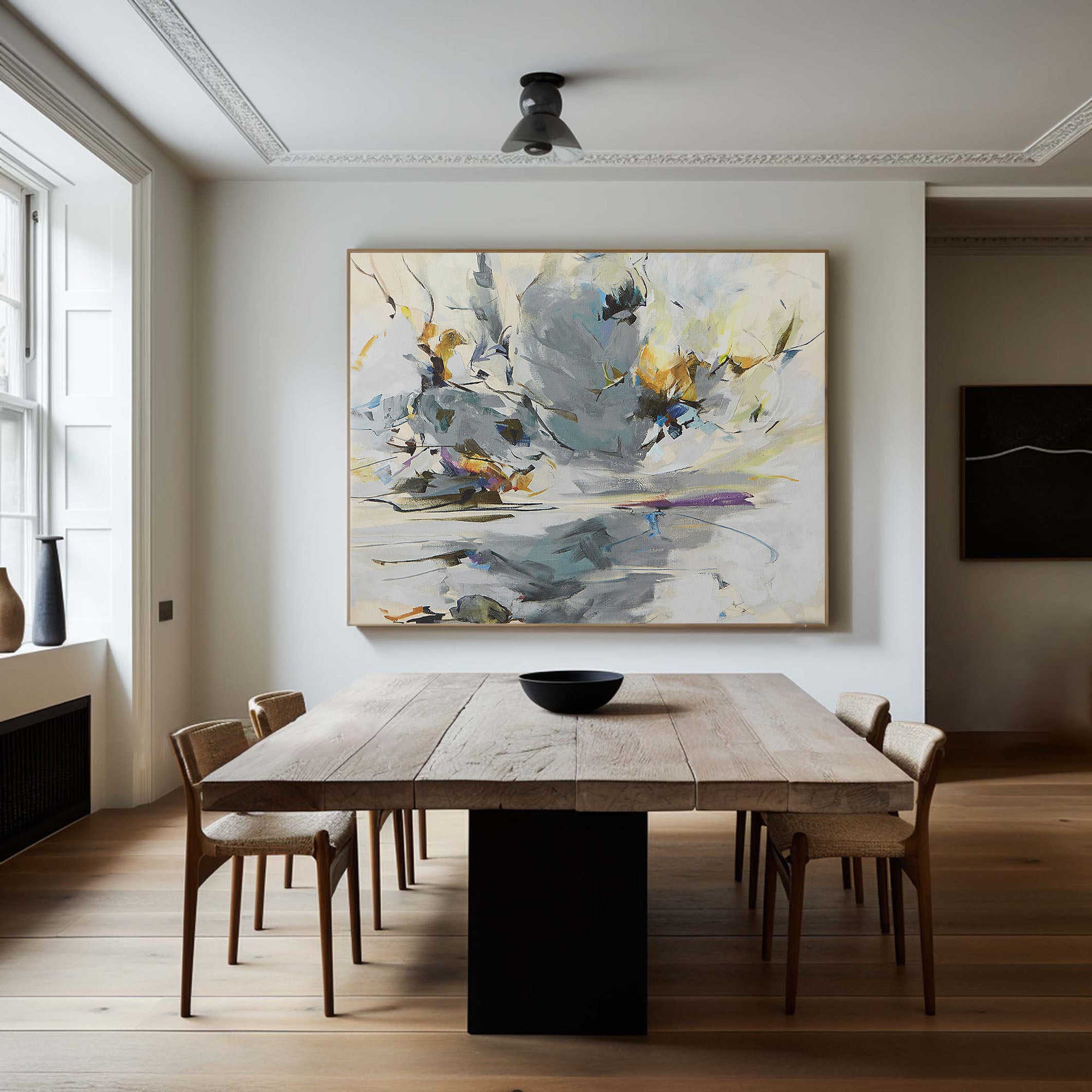 Colorful Abstract Painting for Contemporary Home #TC 130