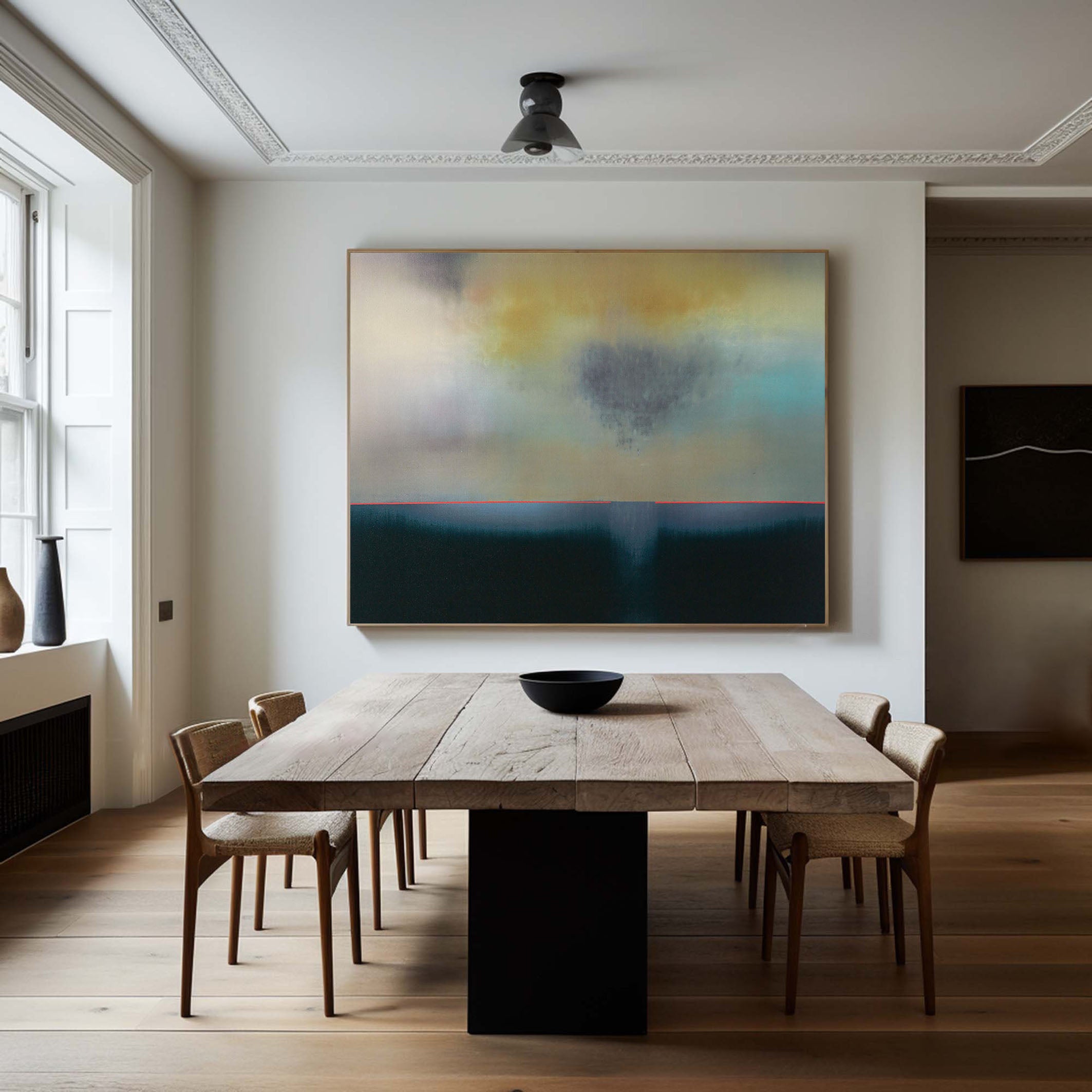 Colorful Modern Abstract Oil Painting - Handmade #TC 143