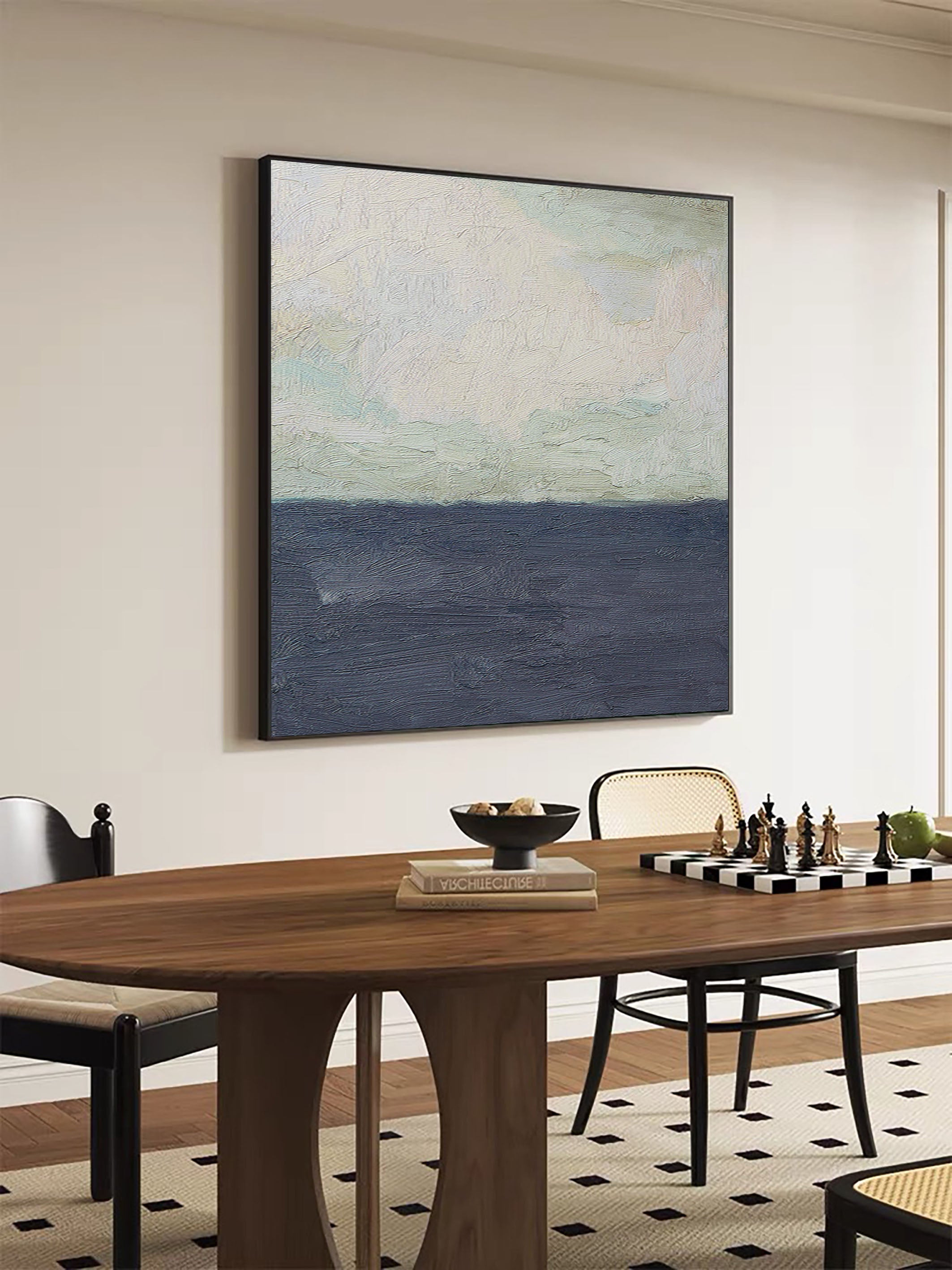 Abstract Landscape Oil Painting | Textured #TC 147