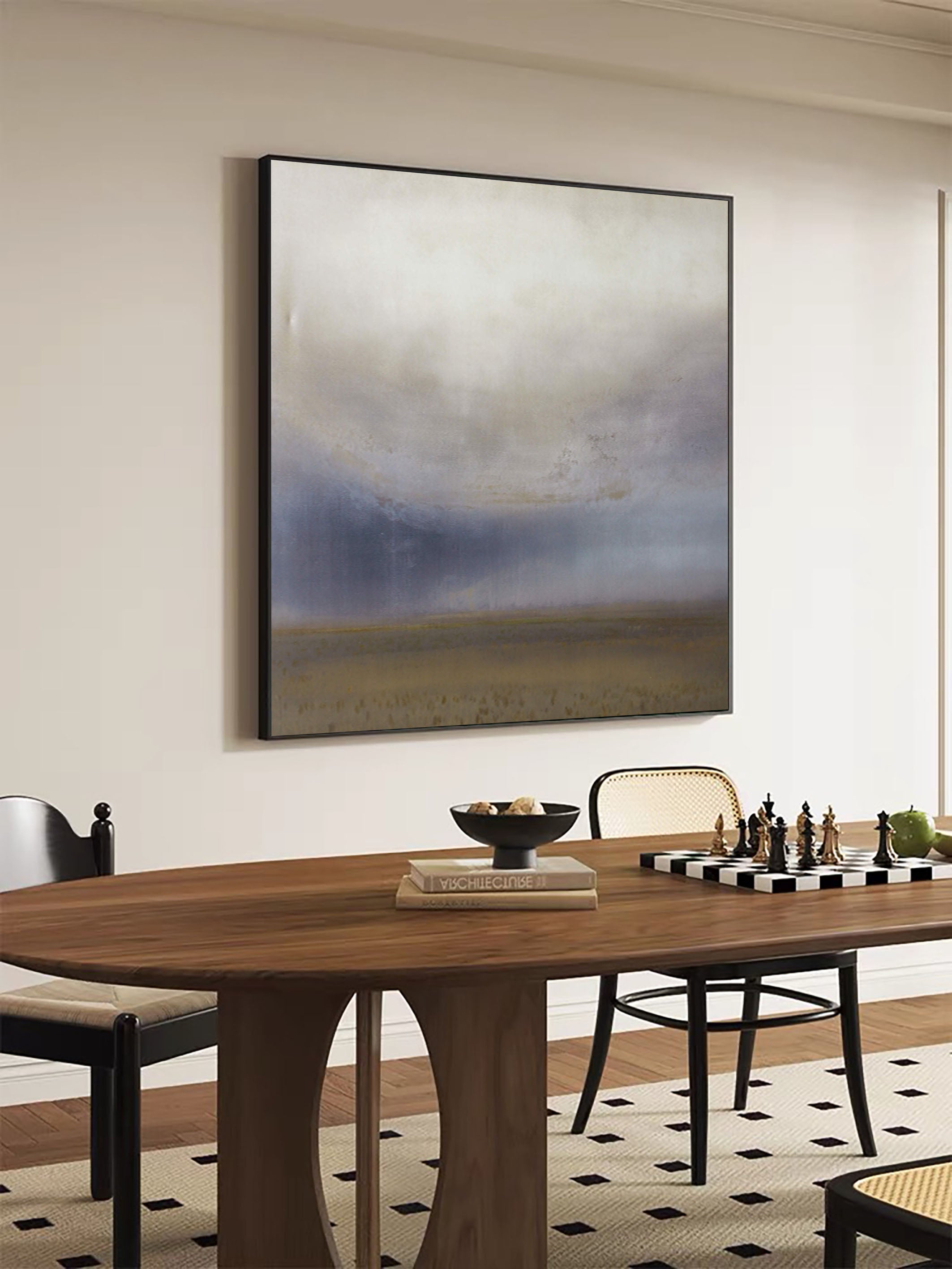 Minimalist Wall Art Abstract Landscape for Living Room #TC 149