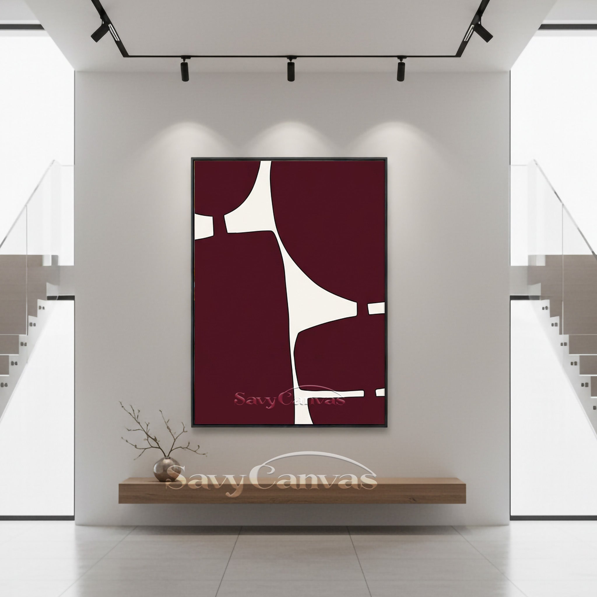 Bold Minimalist Painting | Modern Abstract Wall Art #AA 505