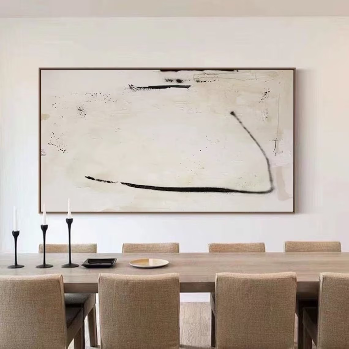 Hand-Painted Abstract Wall Art for Modern Homes