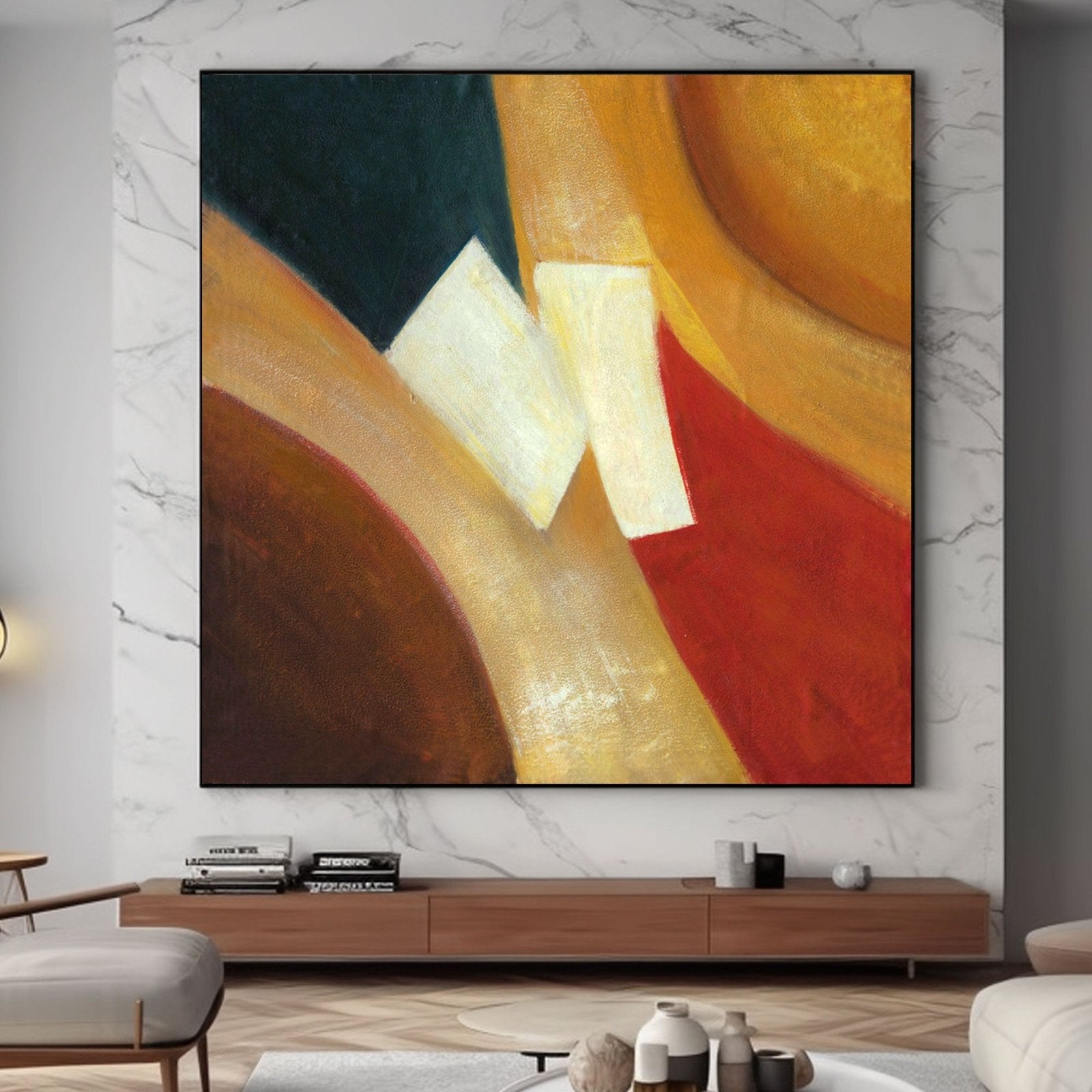 Colorful Geometric Abstract Painting for Sale #TC 199