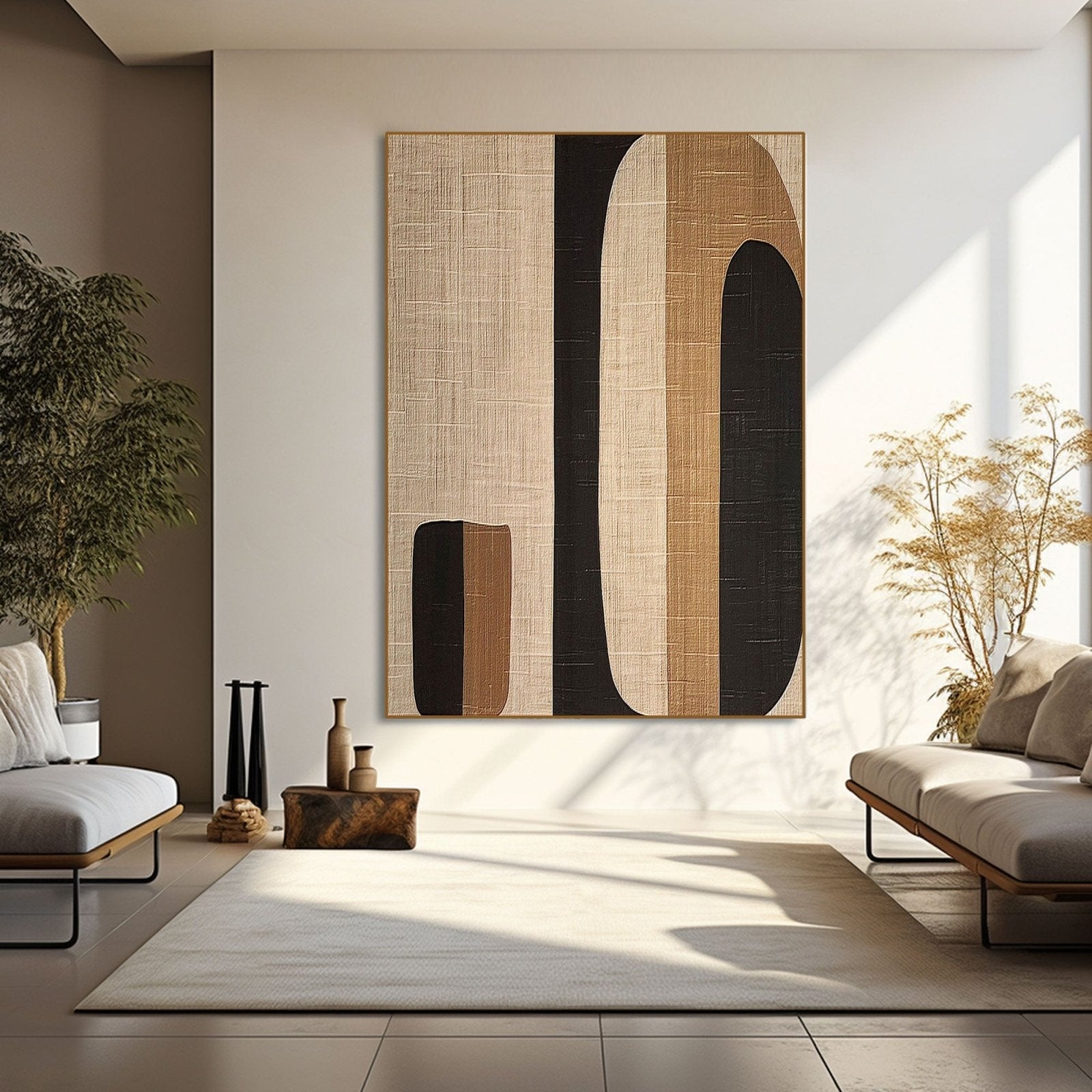 Contemporary Bold Abstract Oil Painting with Texture #TC 157