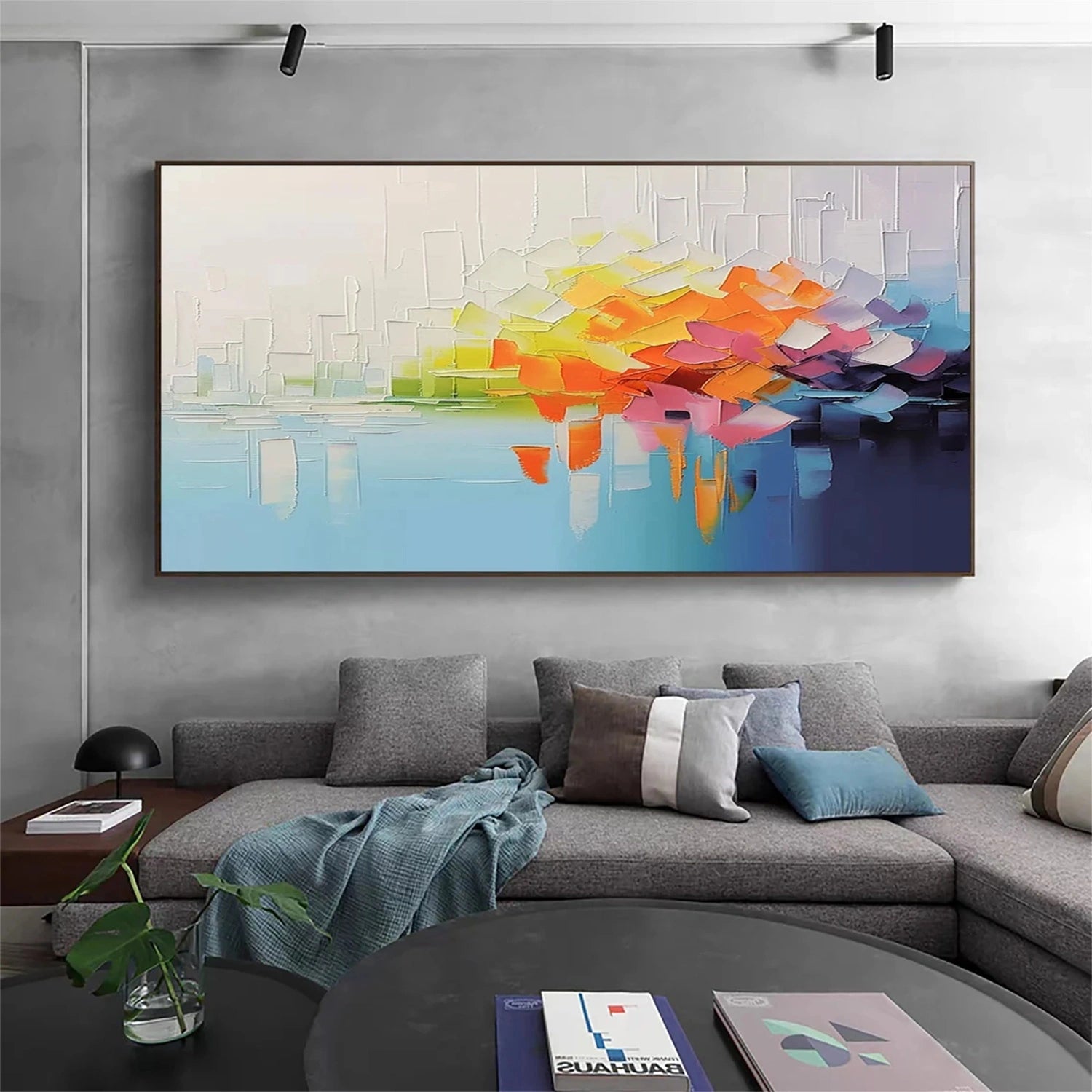 Original Abstract Painting | Impasto Color Reflection #TB 099