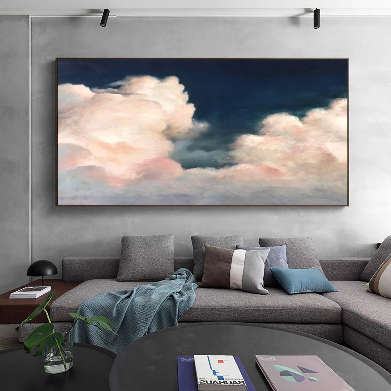 Cloudscape Oil Painting | Dramatic Sky Art #TB 114