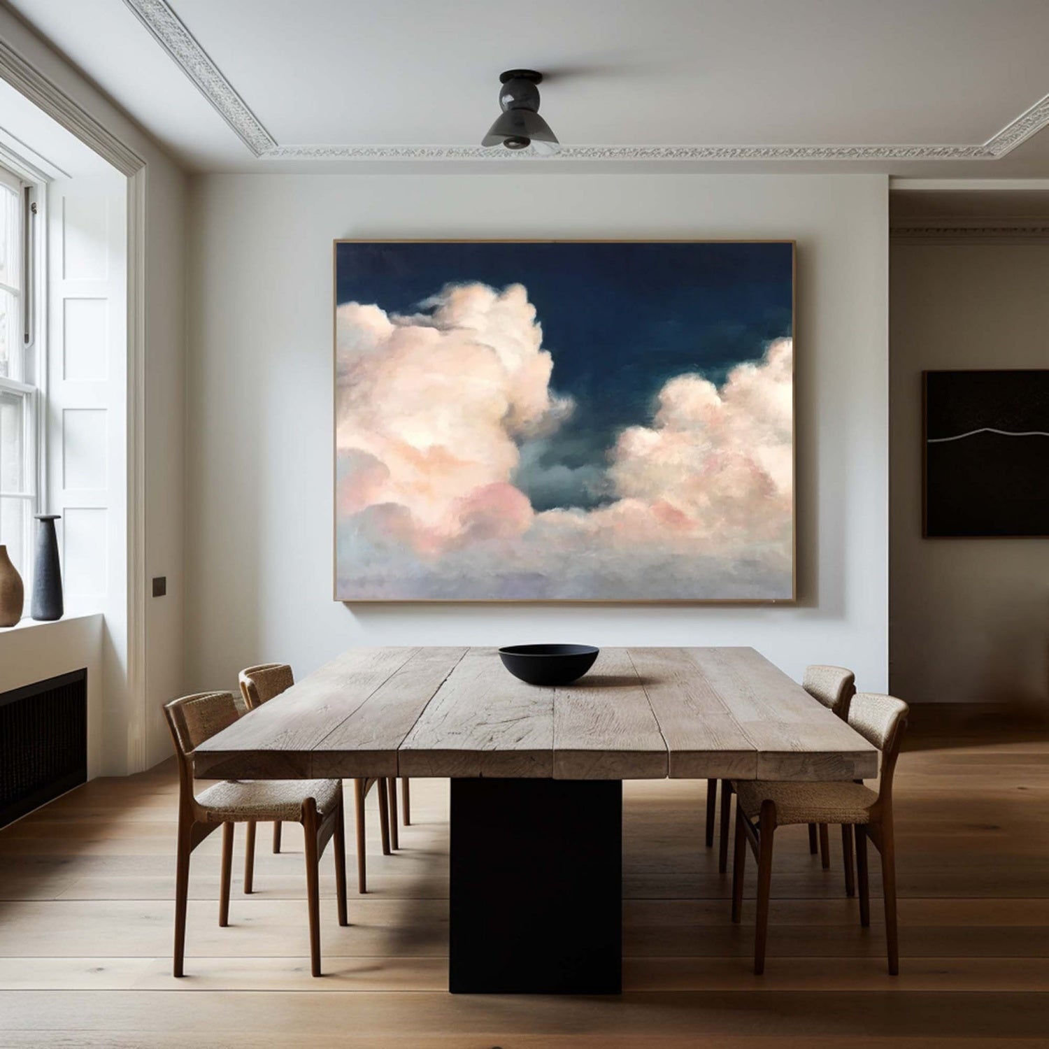Cloudscape Oil Painting | Dramatic Sky Art #TB 114