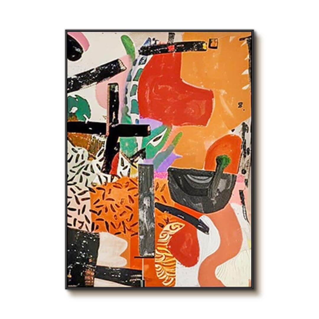 Neo-Expressionist Abstract Art | Street Art Style Painting #AA 305