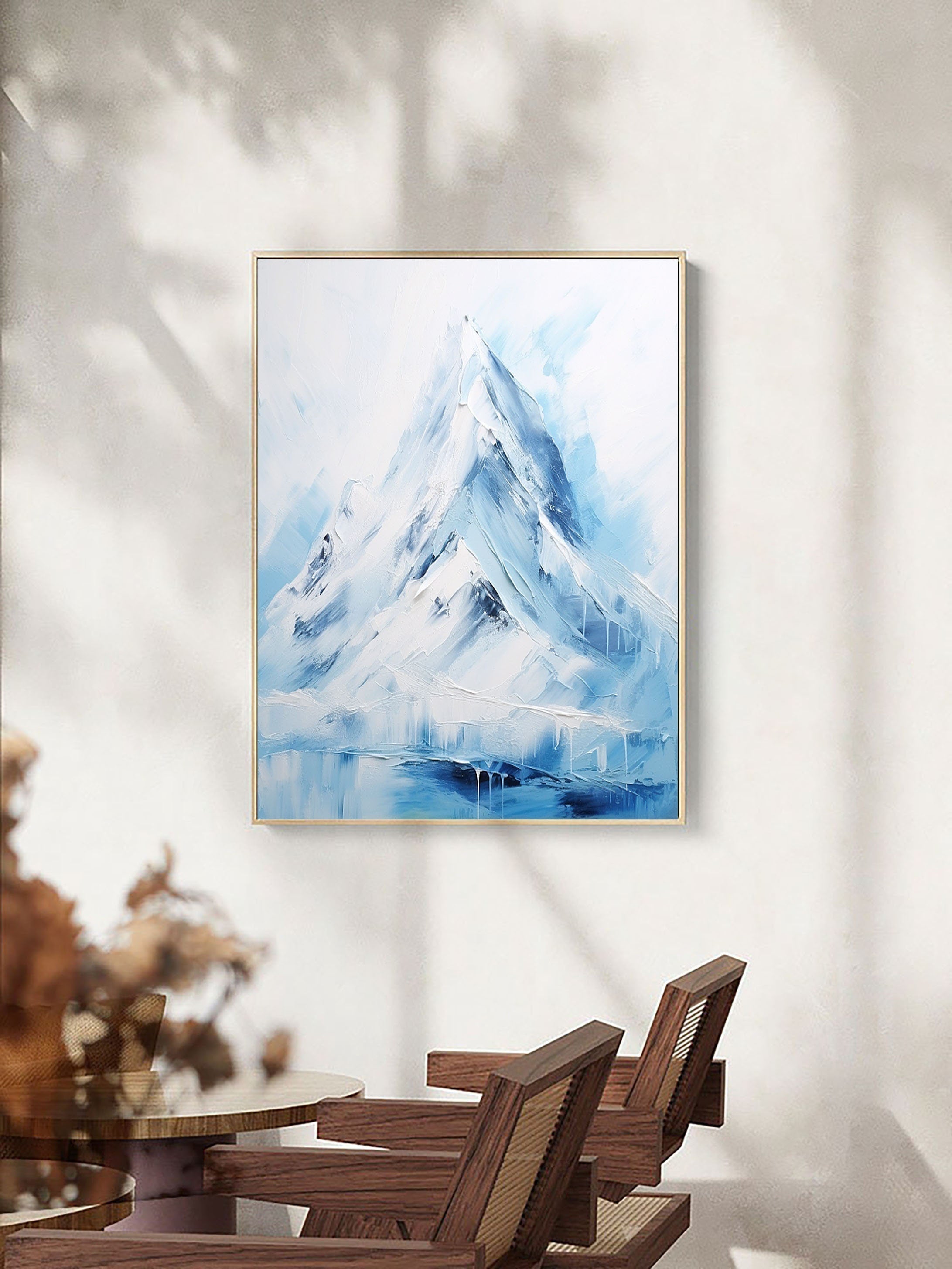 Abstract Mountain Landscape Design Modern Minimalist Decor #JJ 353