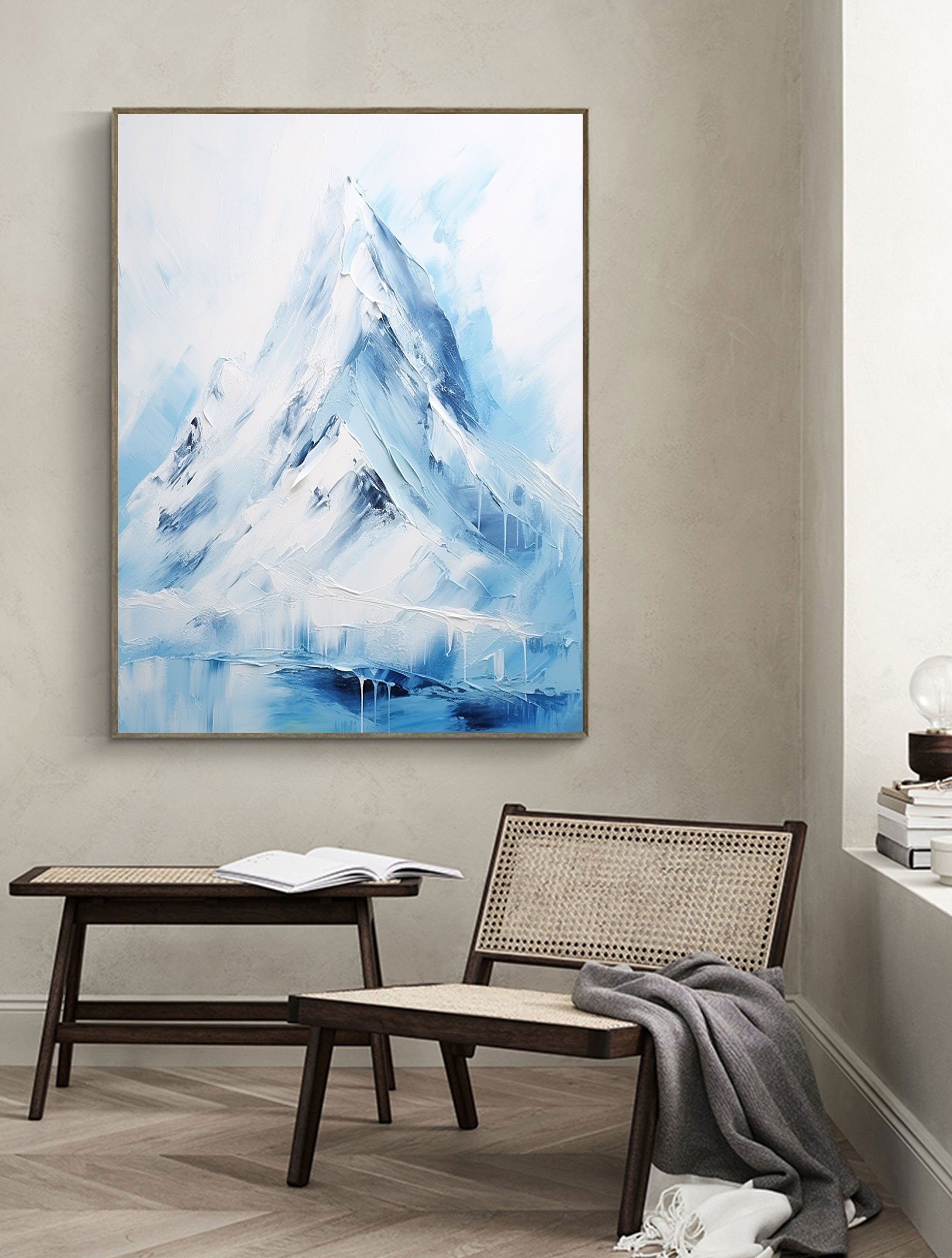 Abstract Mountain Landscape Design Modern Minimalist Decor #JJ 353