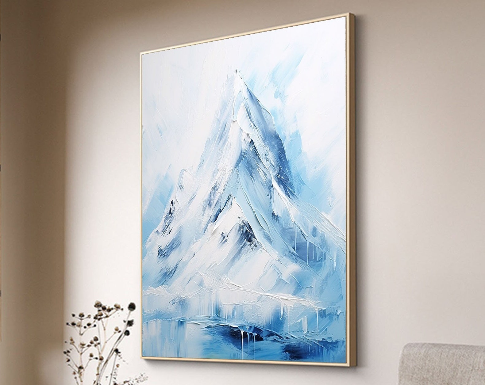 Abstract Mountain Landscape Design Modern Minimalist Decor #JJ 353