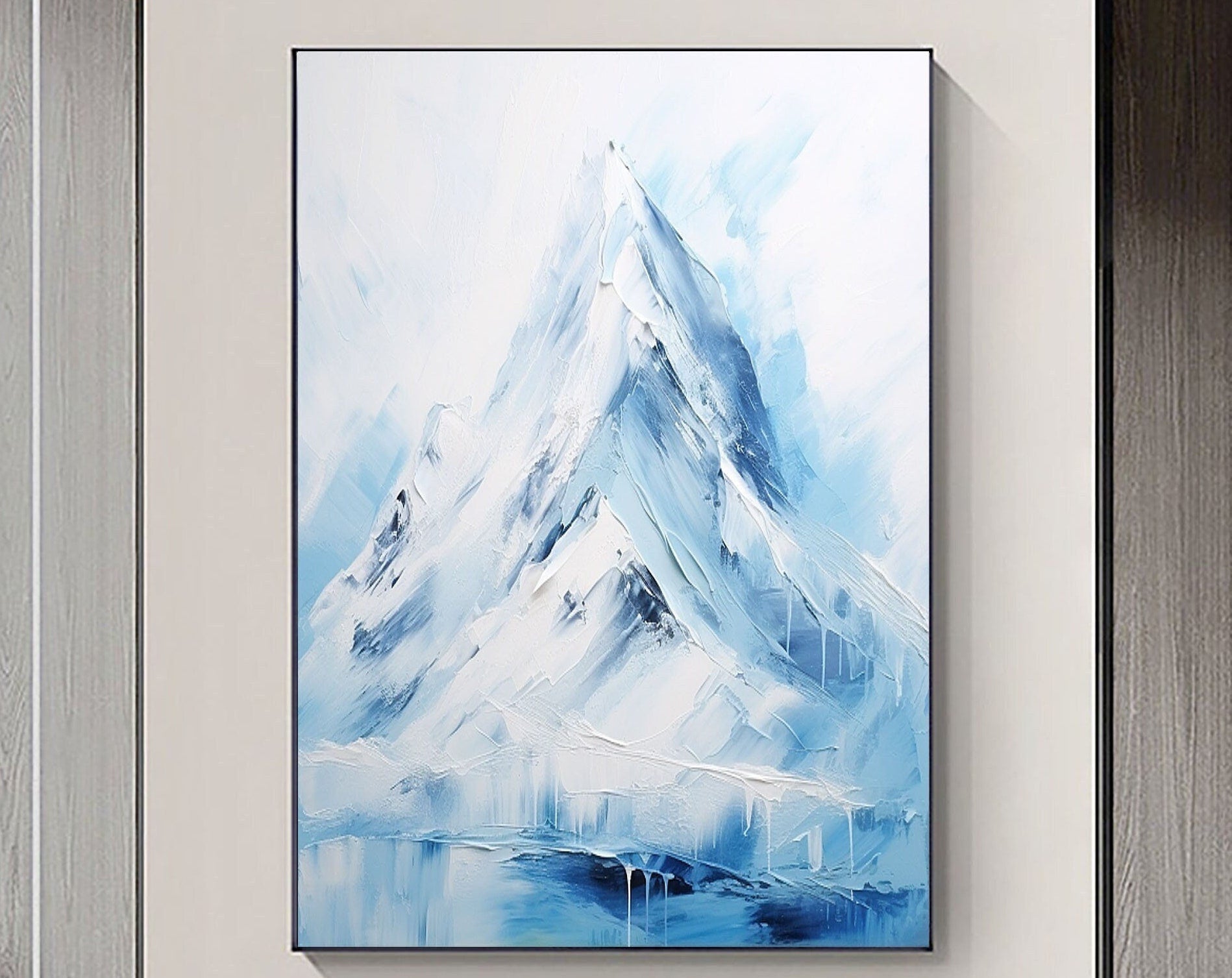 Abstract Mountain Landscape Design Modern Minimalist Decor #JJ 353