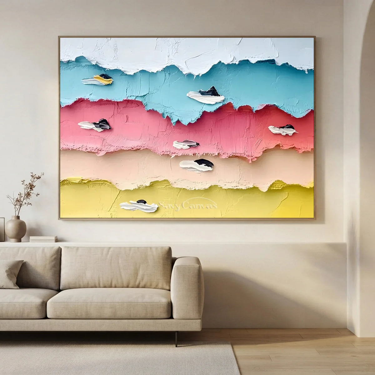 Colorful_Swimming_Sports_Texture_Canvas_Painting-for-modern-living-room-01.webp