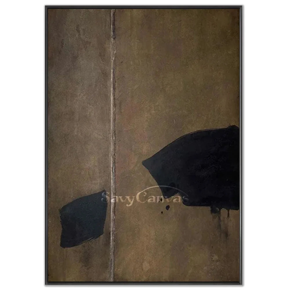 Hand-Painted Abstract canvas Art - Modern Oil Painting #JJ 011