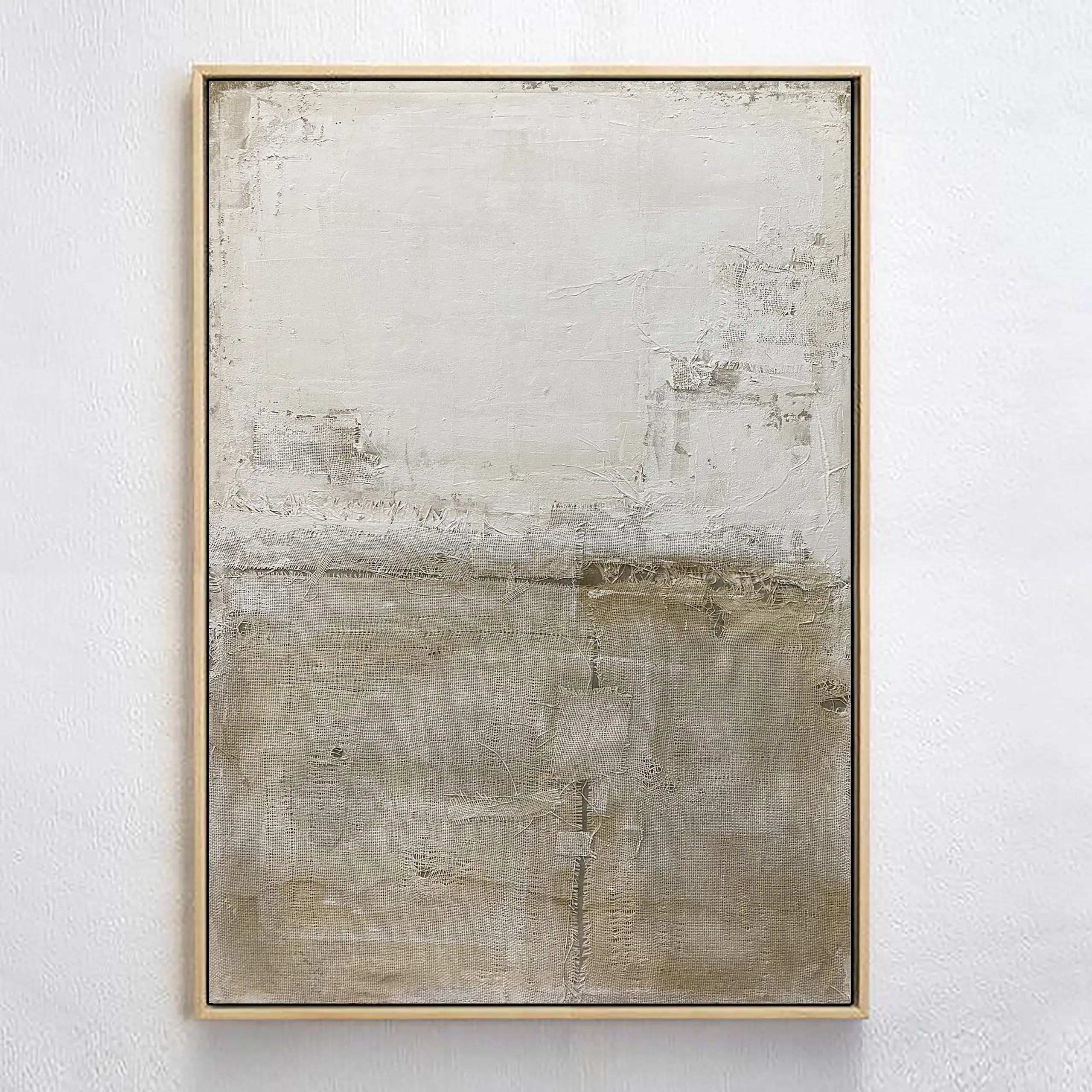 Wabi Sabi Inspired Wall Art | Textured Neutral Organic Abstract #JJ 111