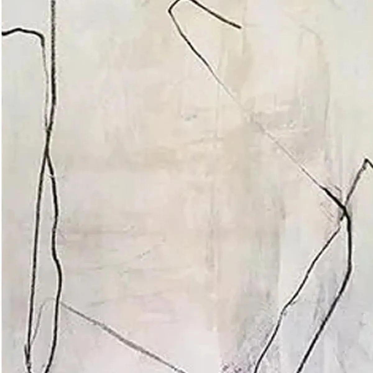 Abstract Expressionist Painting Set | Black & White Art #AA 212