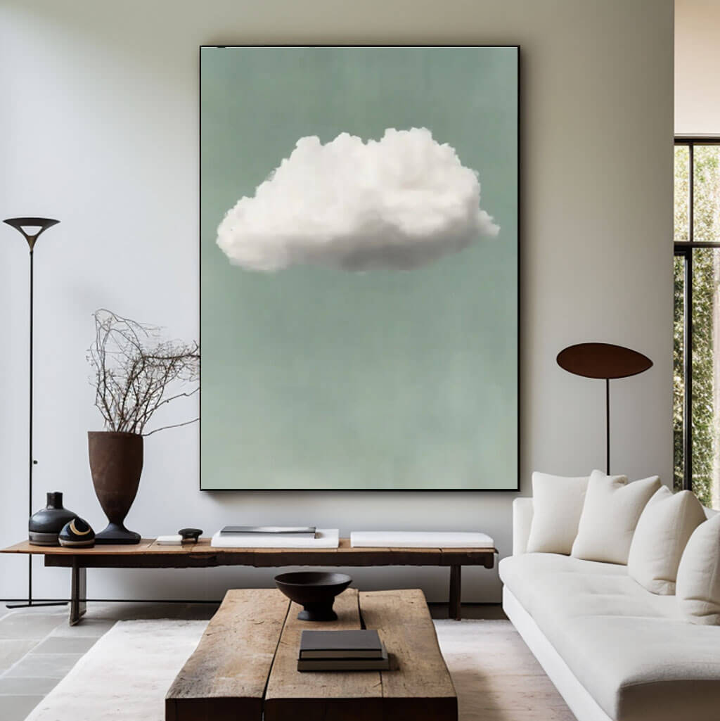 Dreamy Cloud Painting | Surreal & Ethereal Wall Art
