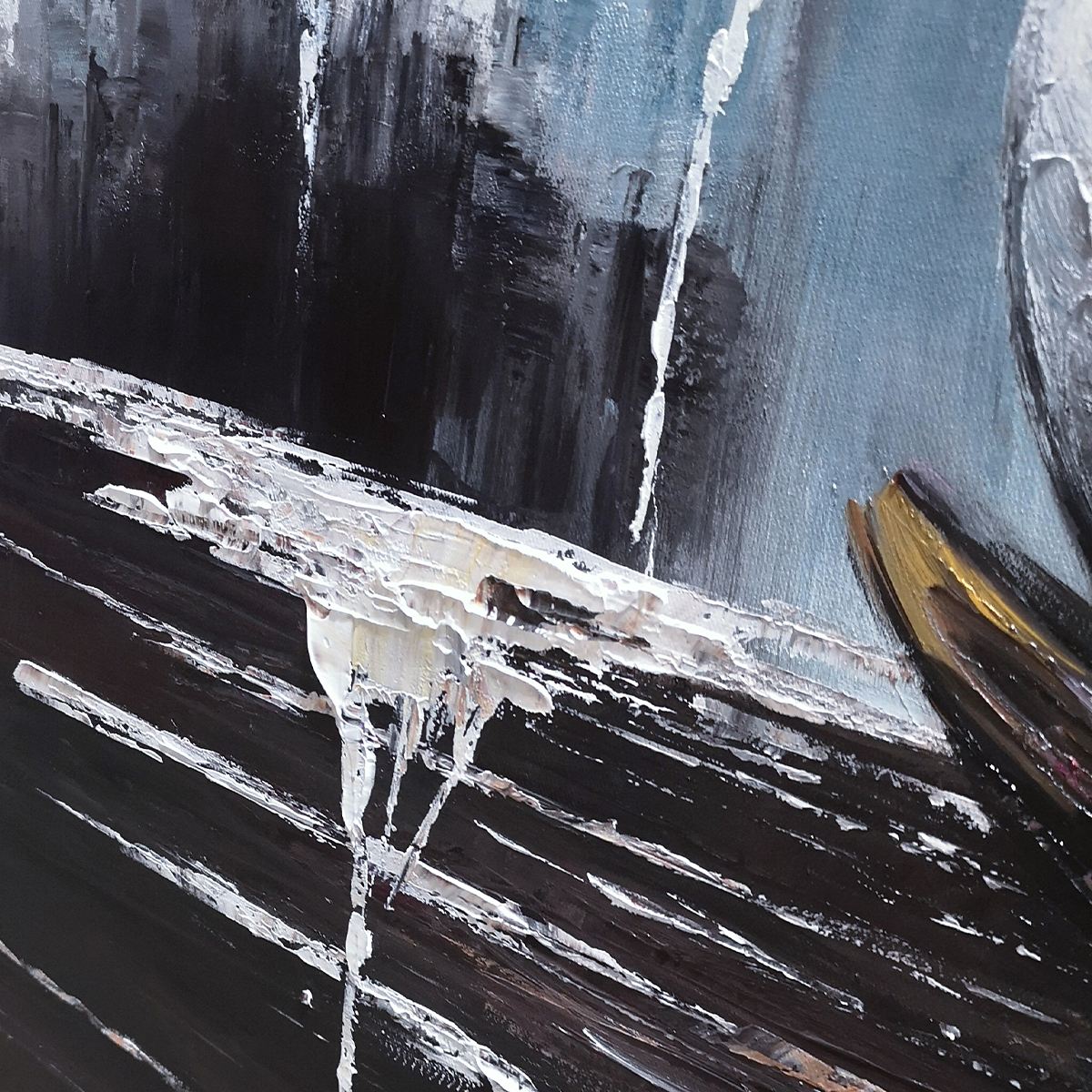 Modern Golf Painting | Abstract Sports Wall Art #AA 229