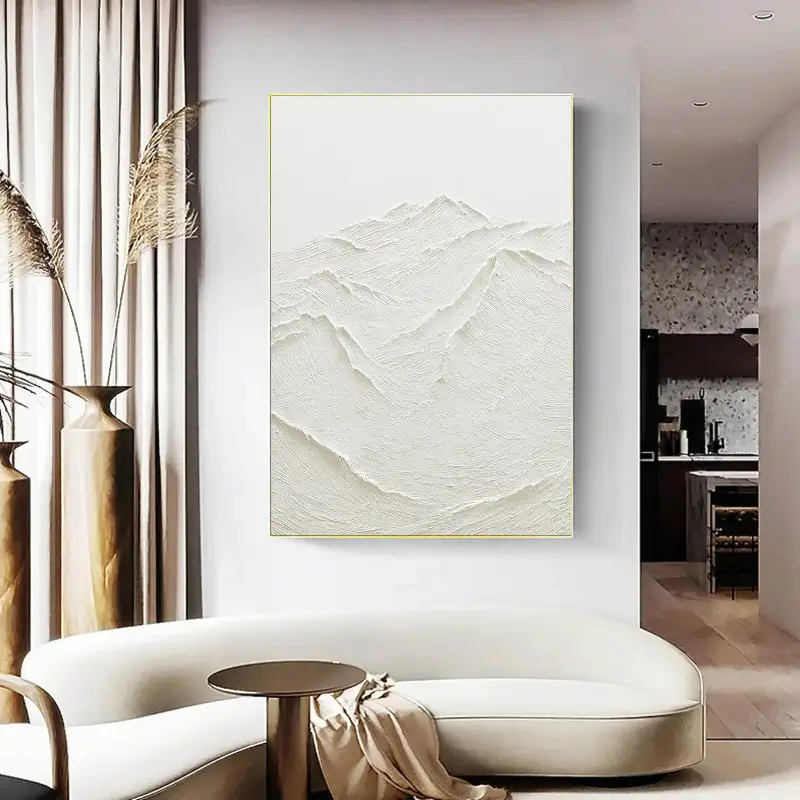 Unique 3D Textured Wall Art | Modern Plaster Decor #JJ 399