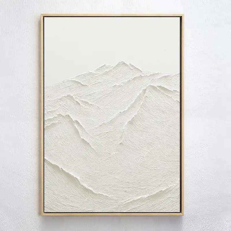 Unique 3D Textured Wall Art | Modern Plaster Decor #JJ 399