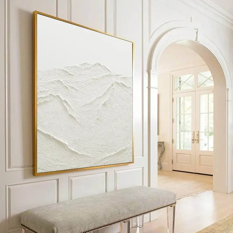 Unique 3D Textured Wall Art | Modern Plaster Decor #JJ 399