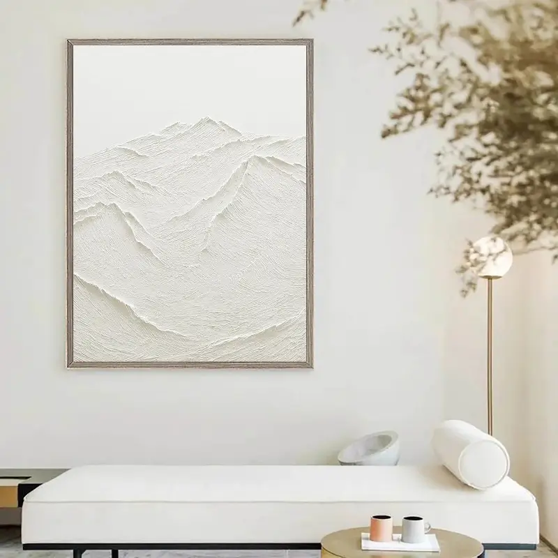 Unique 3D Textured Wall Art | Modern Plaster Decor #JJ 399