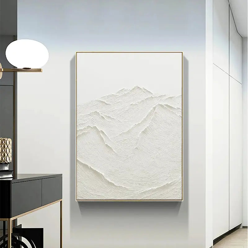 Unique 3D Textured Wall Art | Modern Plaster Decor #JJ 399