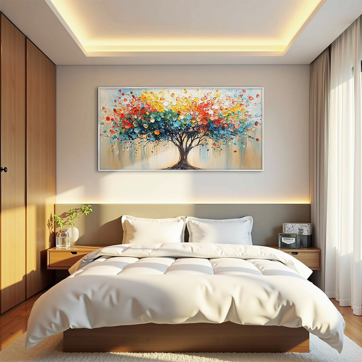 Lucky Money Tree Wall Decor | Symbol of Wealth & Joy #AA 363