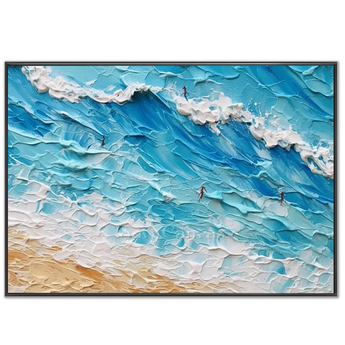 Seascape_and_Snowy_Peak_Painting_MM8-black-frame-02.webp