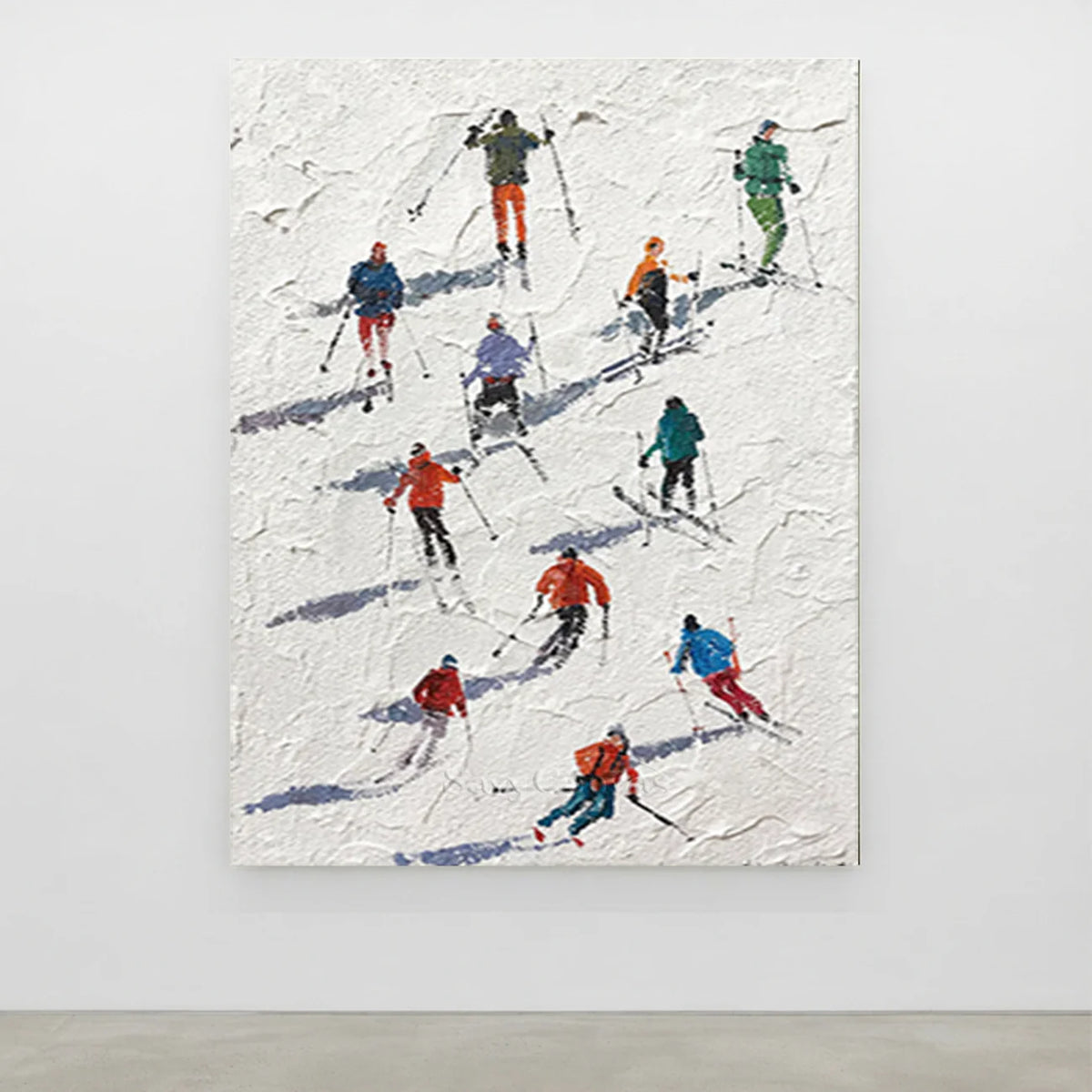 Skier-Painting-for-minimalist-gallery-decor-01.webp