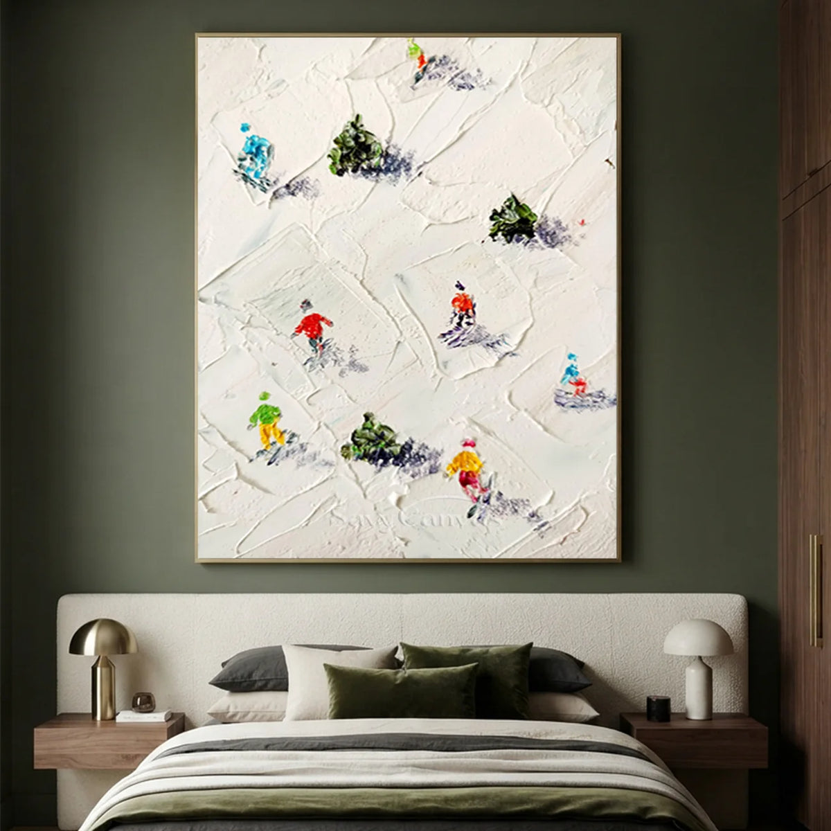 Skiing-Sport-Painting-for-luxurious-bedroom-01.webp