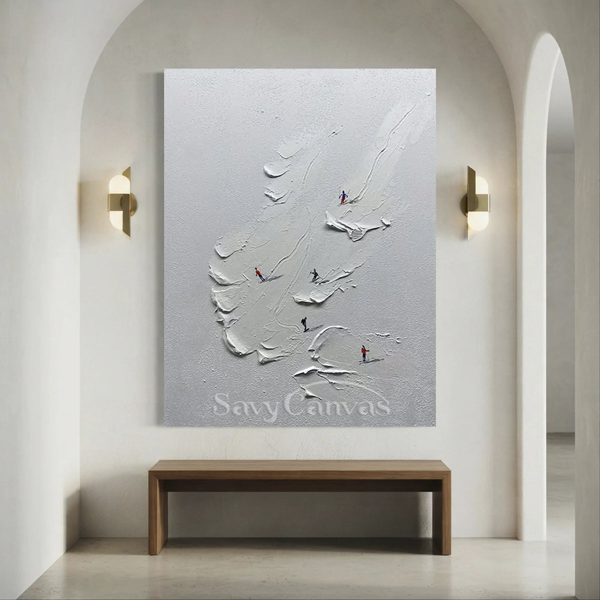 Skiing_Sport_Art_Textured_Painting_Canvas-for-art-corridor-decor-01.webp